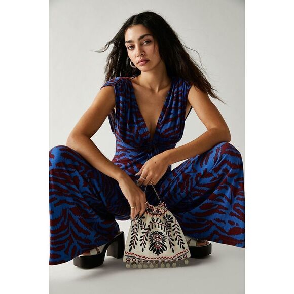 Free People - Next Summer Jumpsuit size S - Picture 1 of 7